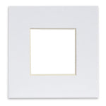 Nicola Spring 6"x 6" Picture Mount For 10"x 10" Frame Greeting Card Display