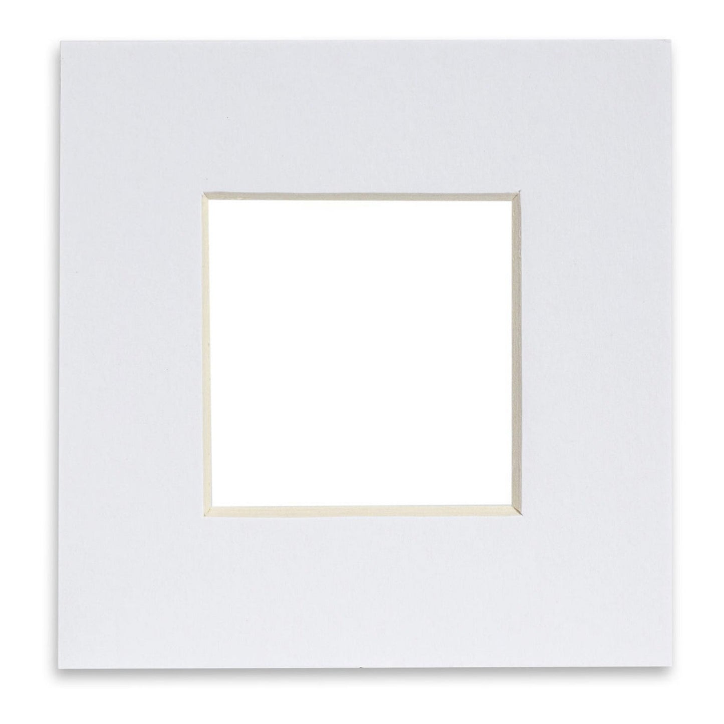 Nicola Spring 6"x 6" Picture Mount For 10"x 10" Frame Greeting Card Display