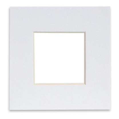 Nicola Spring 6"x 6" Picture Mount For 10"x 10" Frame Greeting Card Display