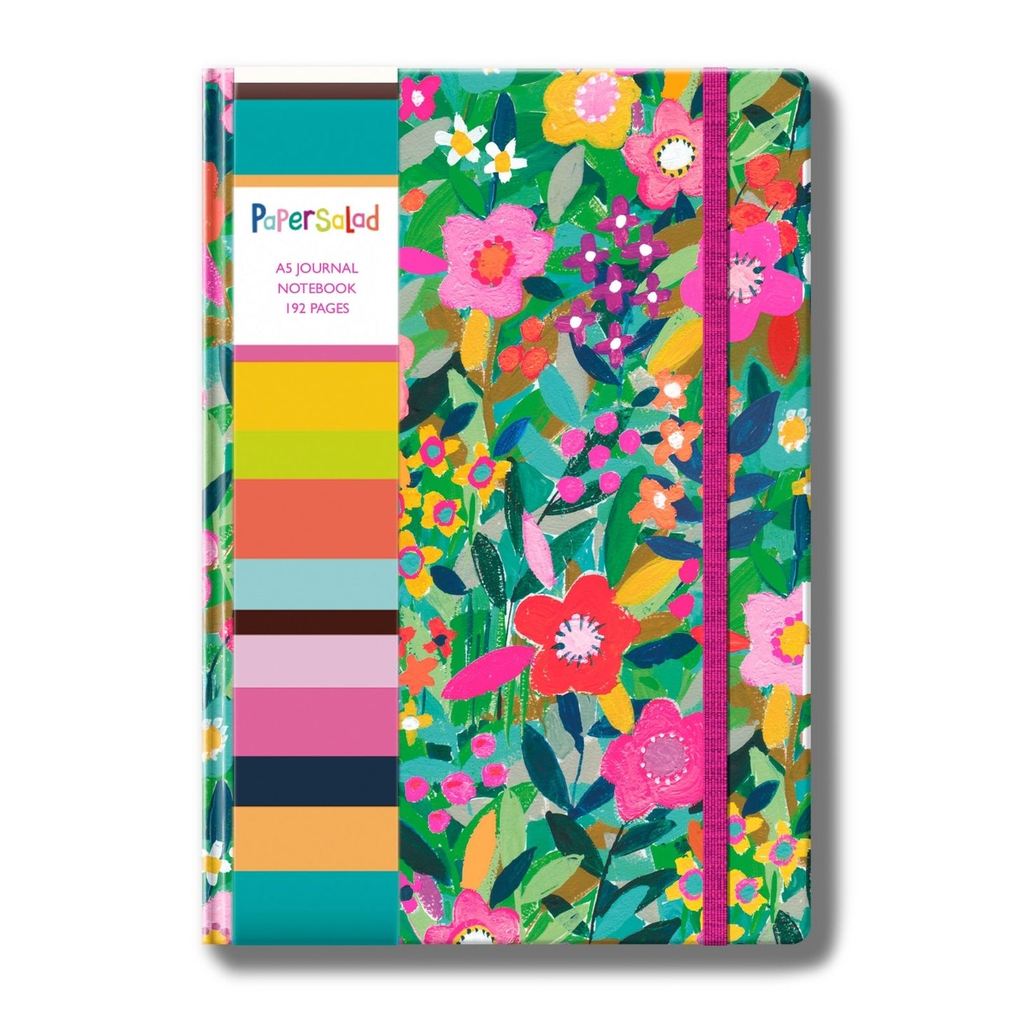 Paper Salad Stationery A5 Journal Colourful Neon Floral Notebook Gift Idea