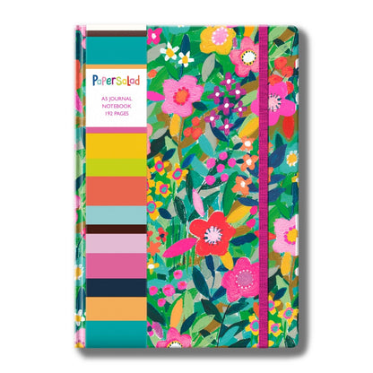 Paper Salad Stationery A5 Journal Colourful Neon Floral Notebook Gift Idea