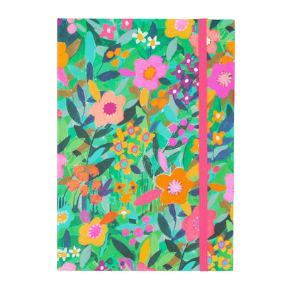 Paper Salad Stationery A5 Journal Colourful Neon Floral Notebook Gift Idea