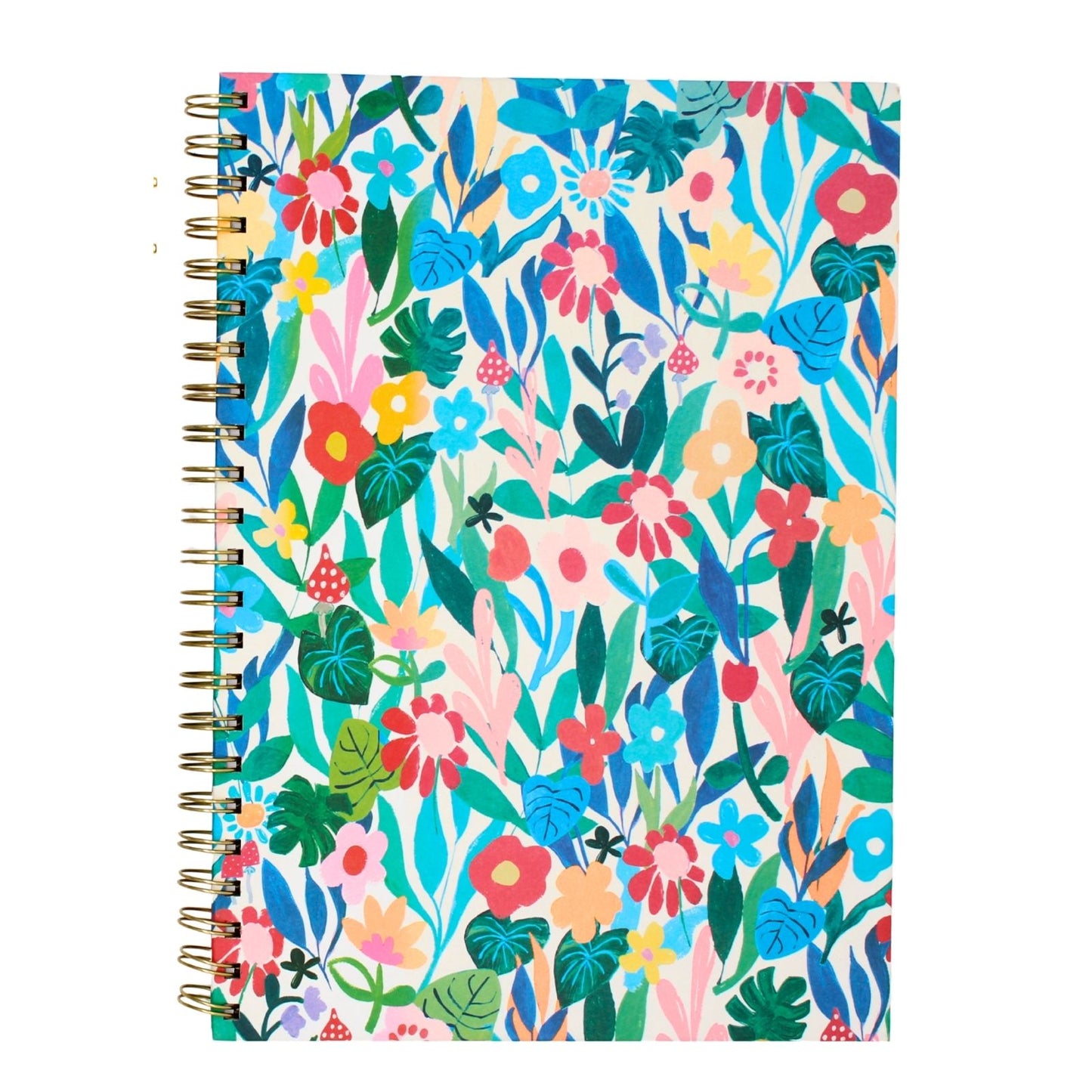 Paper Salad Stationery A4 Journal Colourful Floral Wire-Bound Notebook Gift Idea