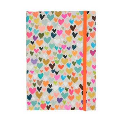 Paper Salad Stationery A5 Journal Colourful Neon Hearts Notebook Gift Idea