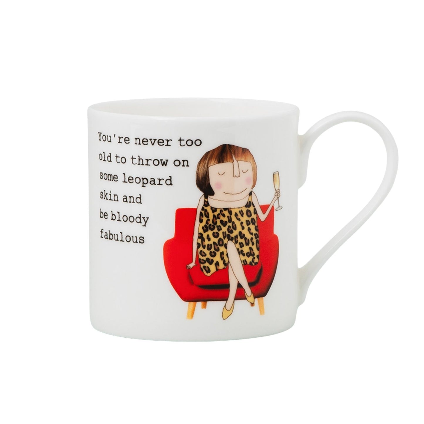 Rosie Made A Thing Never Too Old To Be Fabulous Mug In Gift Box Birthday Gift