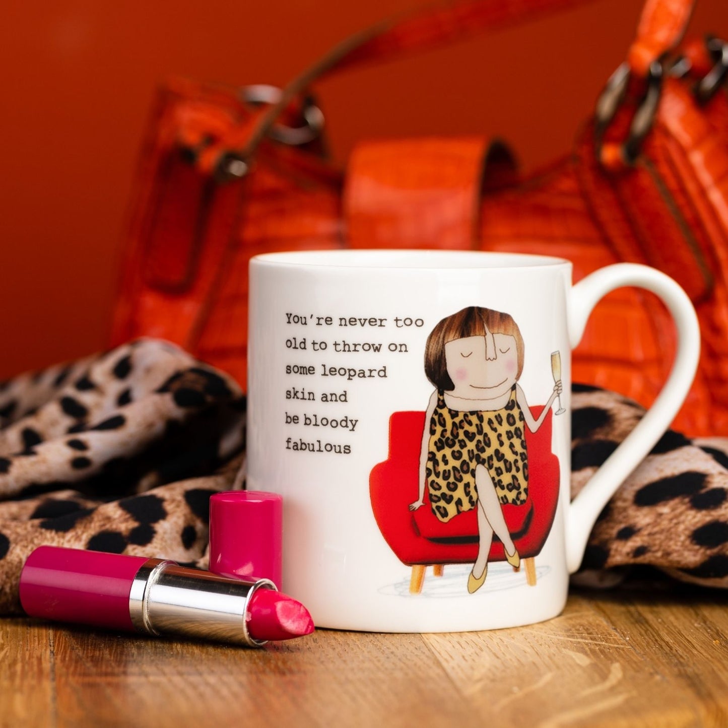 Rosie Made A Thing Never Too Old To Be Fabulous Mug In Gift Box Birthday Gift