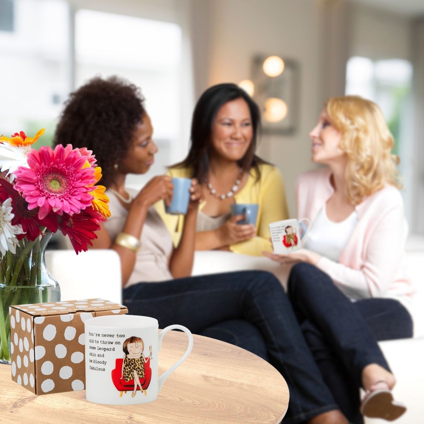 Rosie Made A Thing Never Too Old To Be Fabulous Mug In Gift Box Birthday Gift