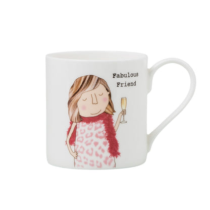 Rosie Made A Thing Fabulous Friend Mug In Gift Box Cheers To Friendship Gift