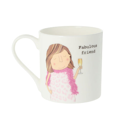 Rosie Made A Thing Fabulous Friend Mug In Gift Box Cheers To Friendship Gift