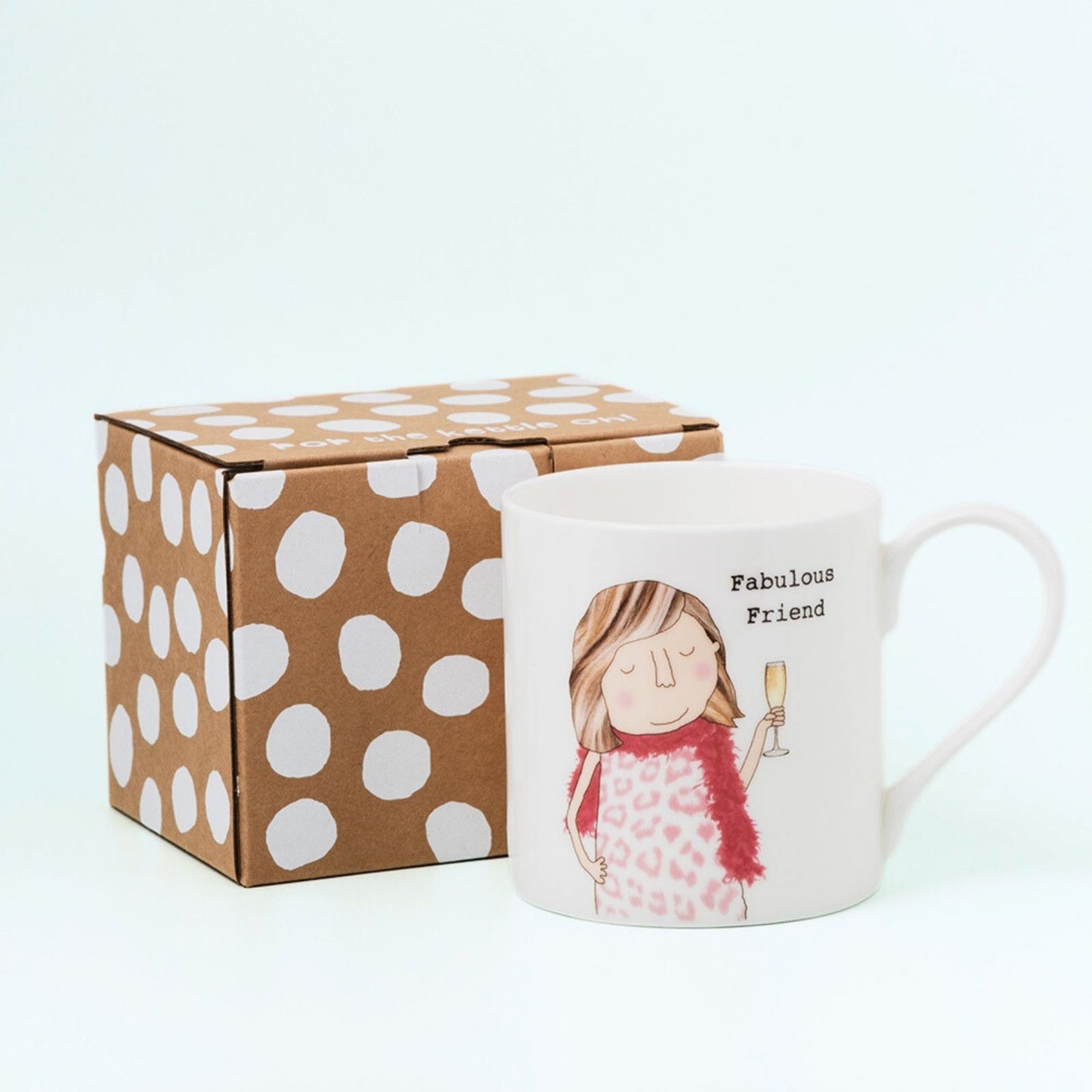 Rosie Made A Thing Fabulous Friend Mug In Gift Box Cheers To Friendship Gift