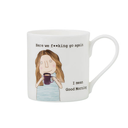 Rosie Made A Thing Good Morning Here We Go Again For Her Mug In Gift Box For Her