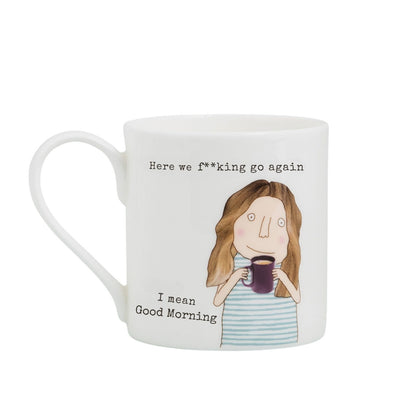 Rosie Made A Thing Good Morning Here We Go Again For Her Mug In Gift Box For Her