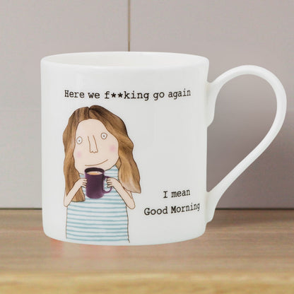Rosie Made A Thing Good Morning Here We Go Again For Her Mug In Gift Box For Her