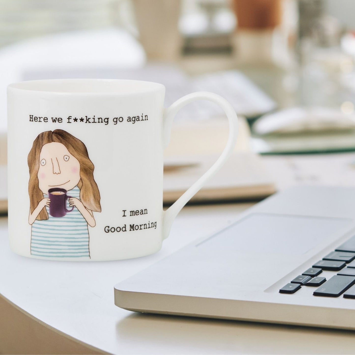 Rosie Made A Thing Good Morning Here We Go Again For Her Mug In Gift Box For Her