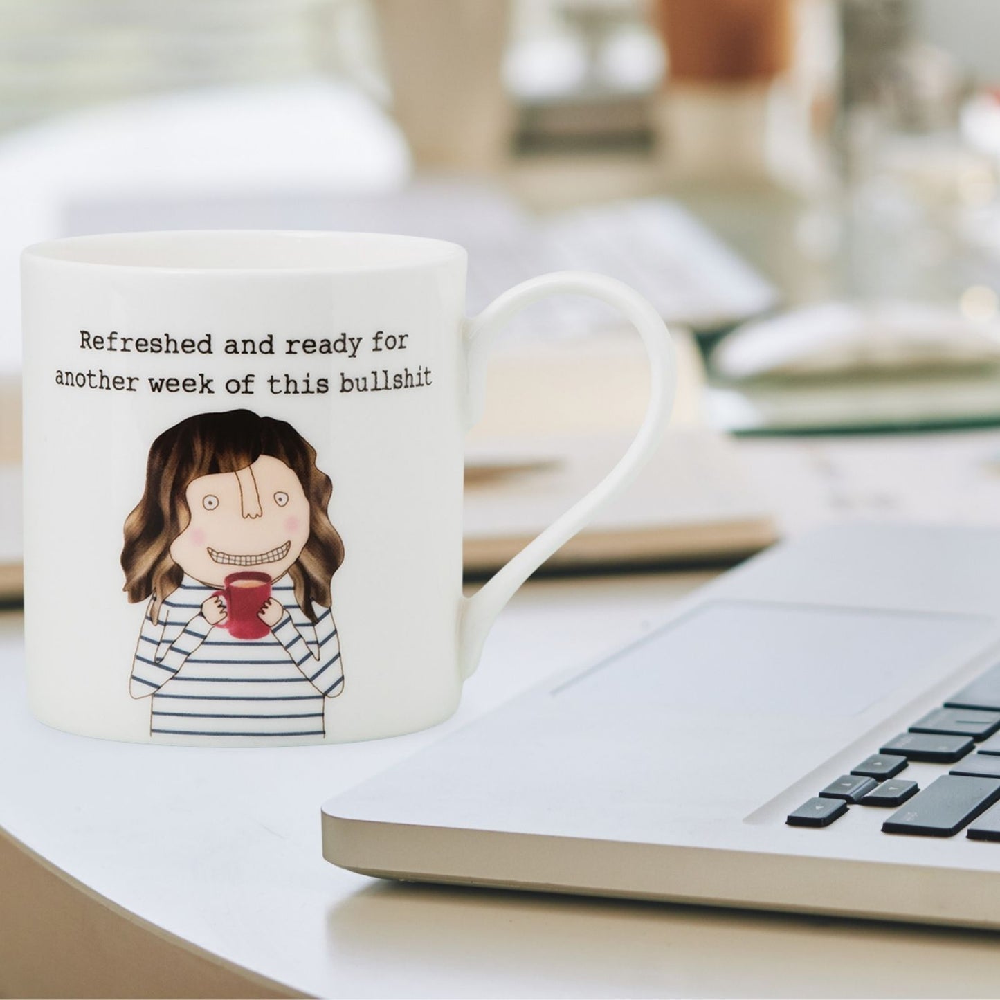 Rosie Made A Thing Refreshed Ready For Another Week Mug In Gift Box Cheeky