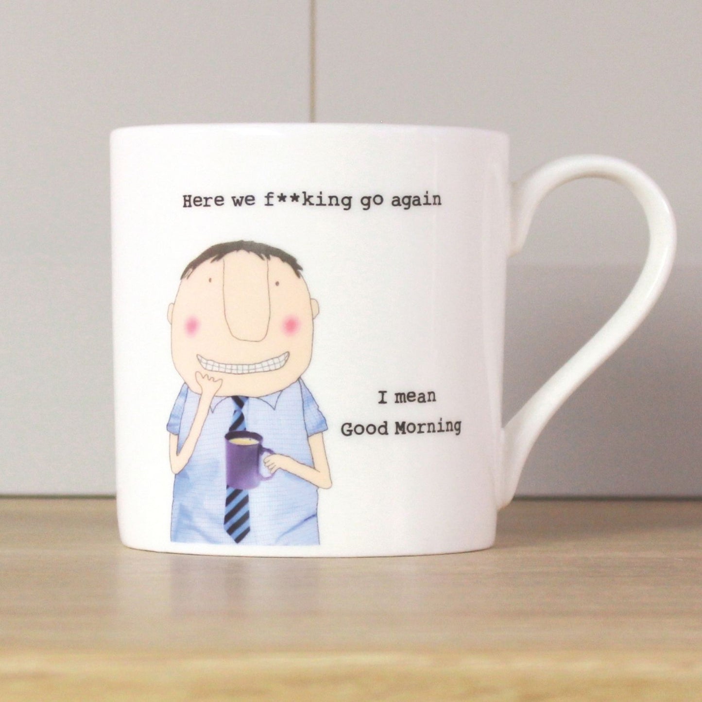 Rosie Made A Thing Good Morning Here We Go Again For Her Mug In Gift Box For Him