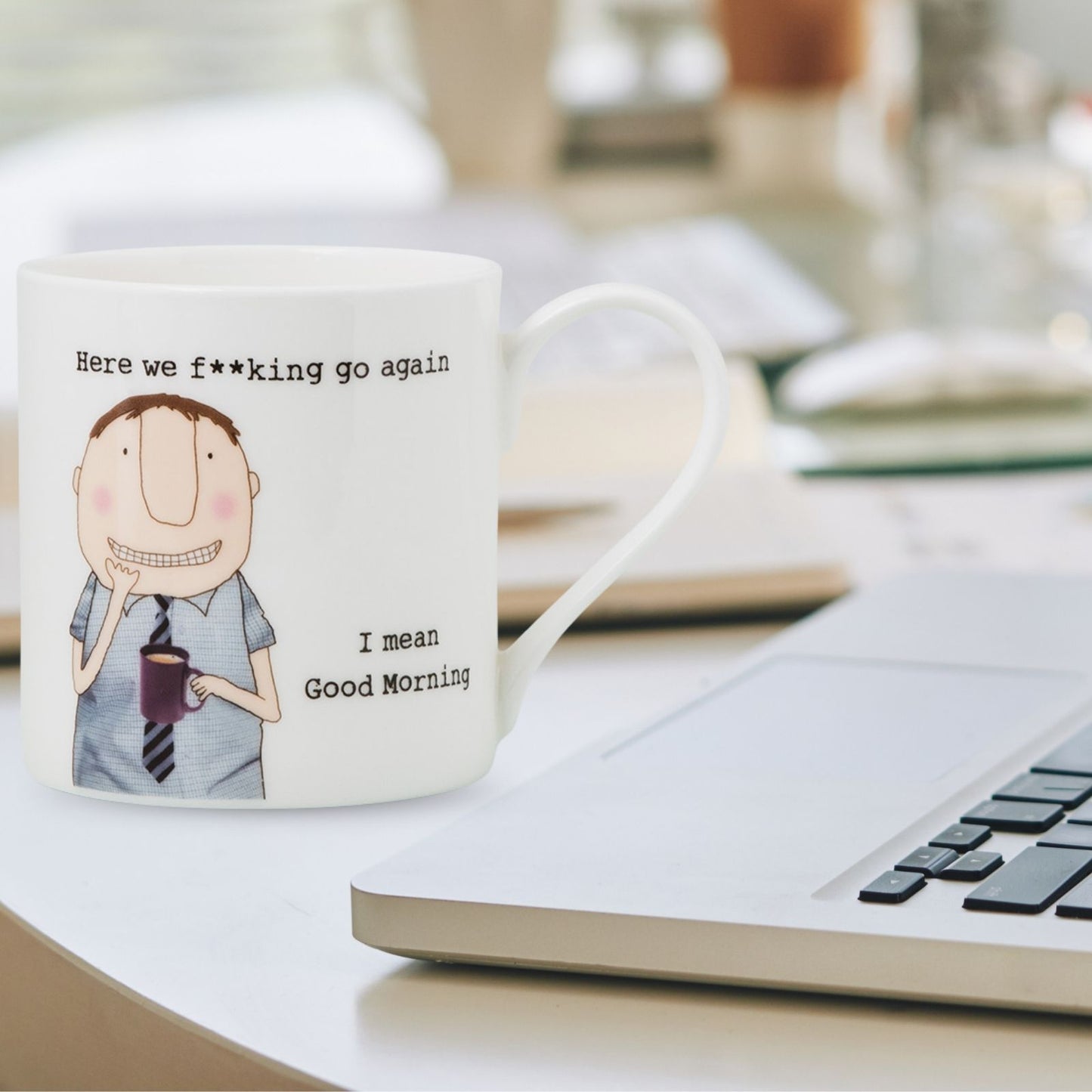 Rosie Made A Thing Good Morning Here We Go Again For Her Mug In Gift Box For Him