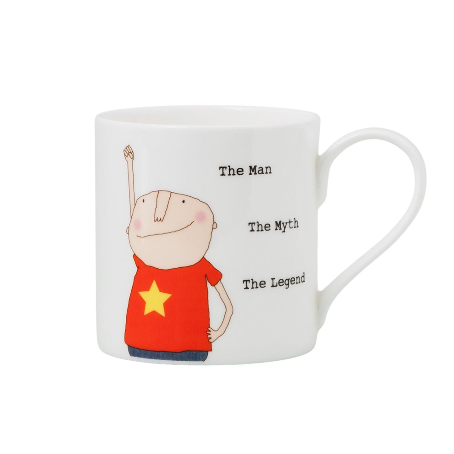 Rosie Made A Thing The Man, Myth, Legend Mug In Gift Box Cheeky Gift For Him