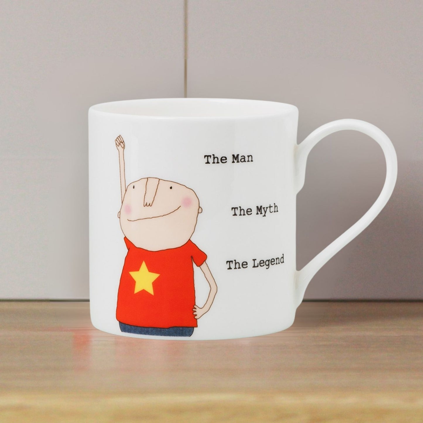 Rosie Made A Thing The Man, Myth, Legend Mug In Gift Box Cheeky Gift For Him