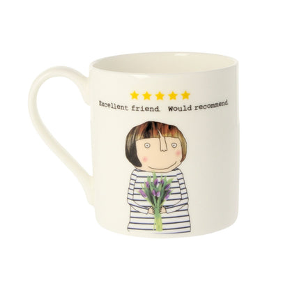 Rosie Made A Thing Excellent Friend Would Recommend Mug In Gift Box 5 Stars
