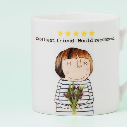 Rosie Made A Thing Excellent Friend Would Recommend Mug In Gift Box 5 Stars