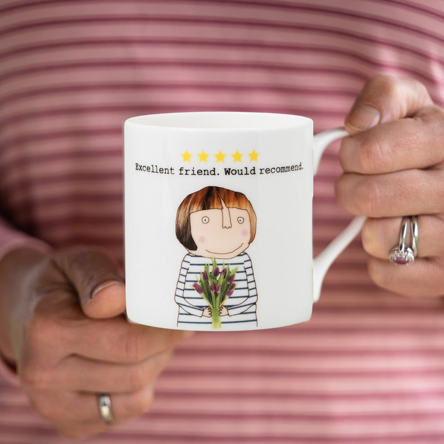Rosie Made A Thing Excellent Friend Would Recommend Mug In Gift Box 5 Stars