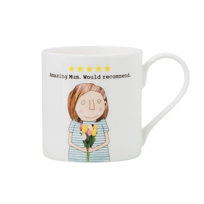 Rosie Made A Thing Amazing Mum 5 Stars Mug In Gift Box Celebrating Mothers