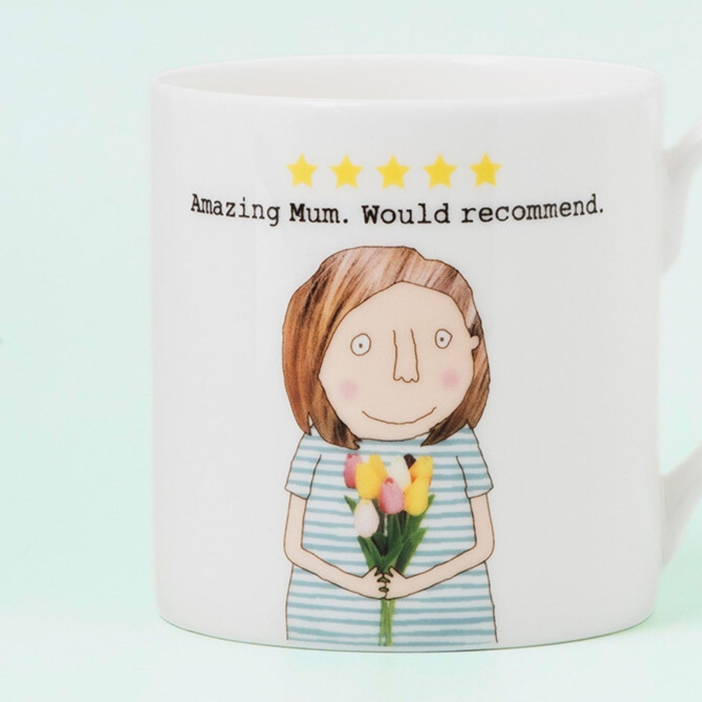 Rosie Made A Thing Amazing Mum 5 Stars Mug In Gift Box Celebrating Mothers