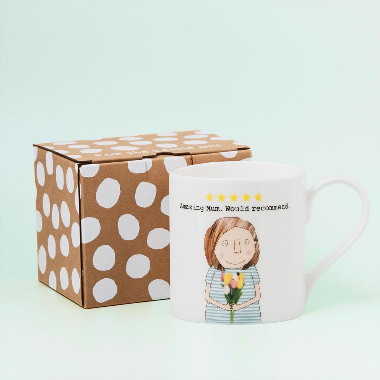 Rosie Made A Thing Amazing Mum 5 Stars Mug In Gift Box Celebrating Mothers