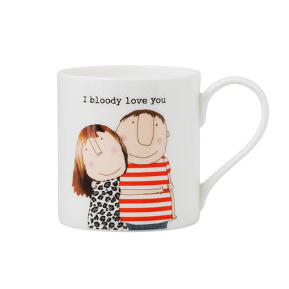 Rosie Made A Thing I Bloody Love You Mug In Gift Box Celebrating Couples