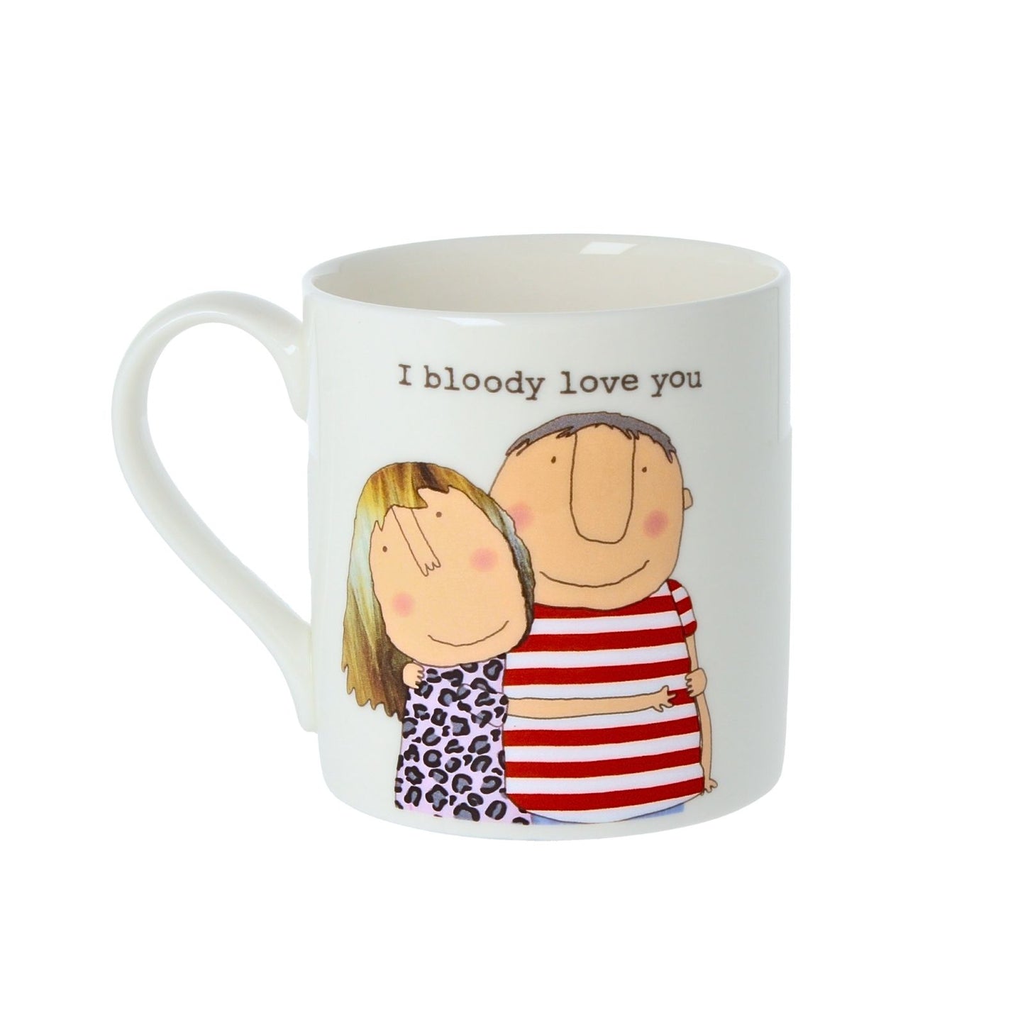 Rosie Made A Thing I Bloody Love You Mug In Gift Box Celebrating Couples