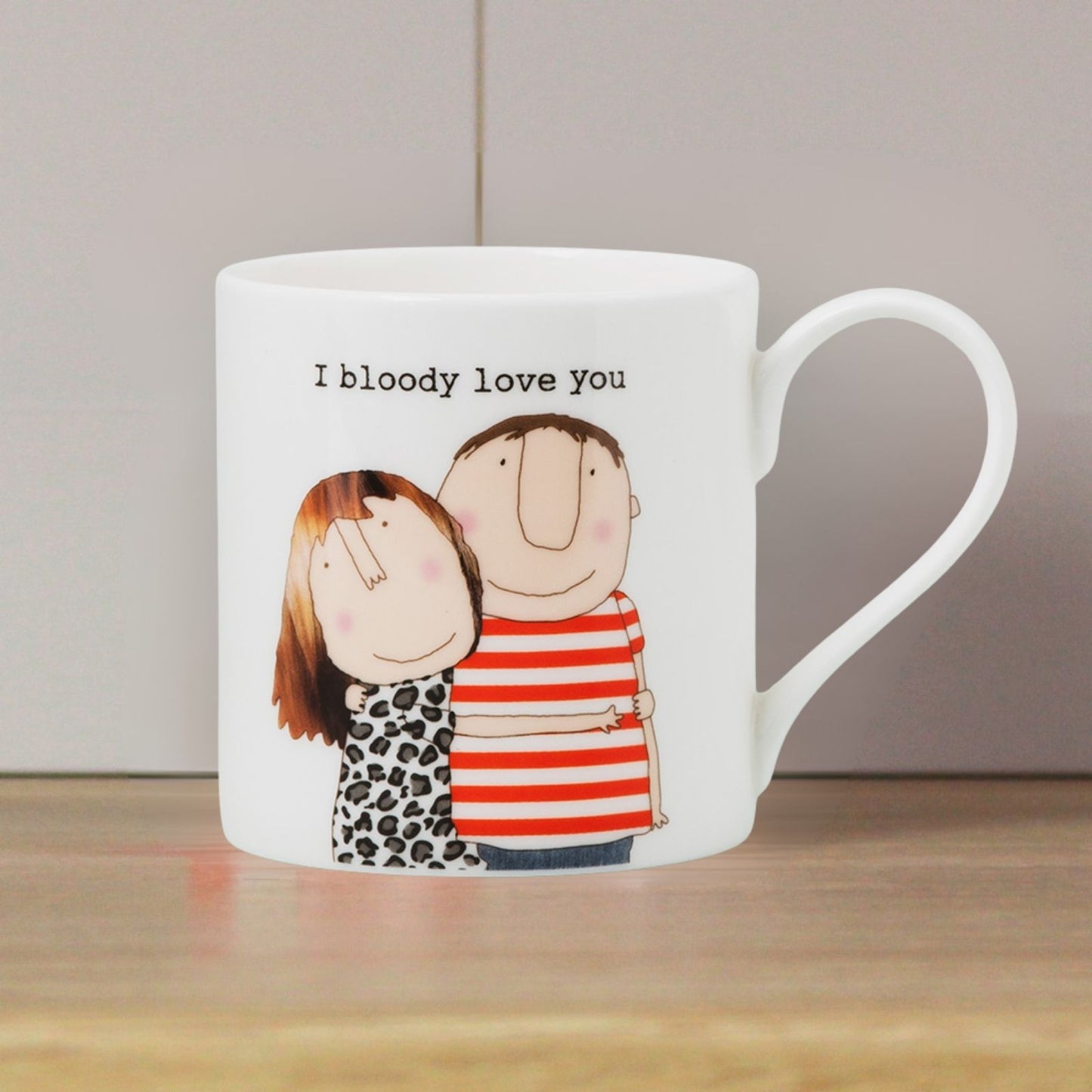 Rosie Made A Thing I Bloody Love You Mug In Gift Box Celebrating Couples