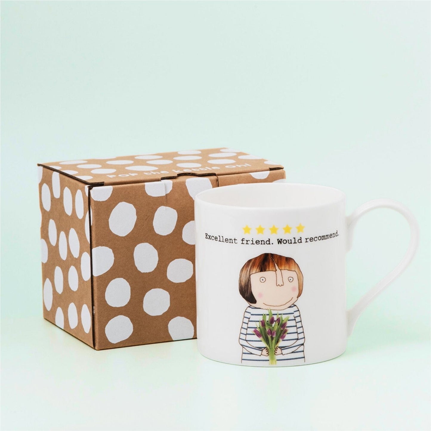 Rosie Made A Thing I Bloody Love You Mug In Gift Box Celebrating Couples