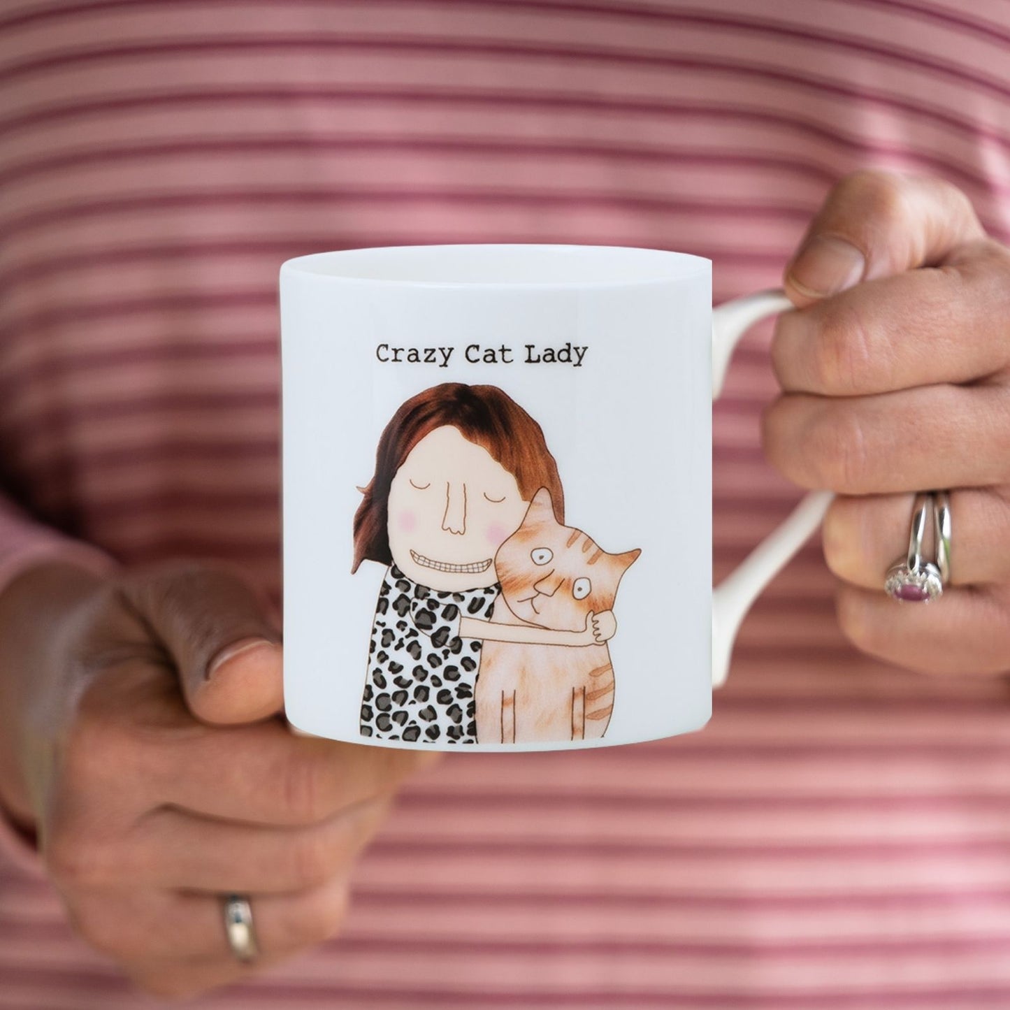 Rosie Made A Thing Crazy Cat Lady Mug In Gift Box For Cat Mum