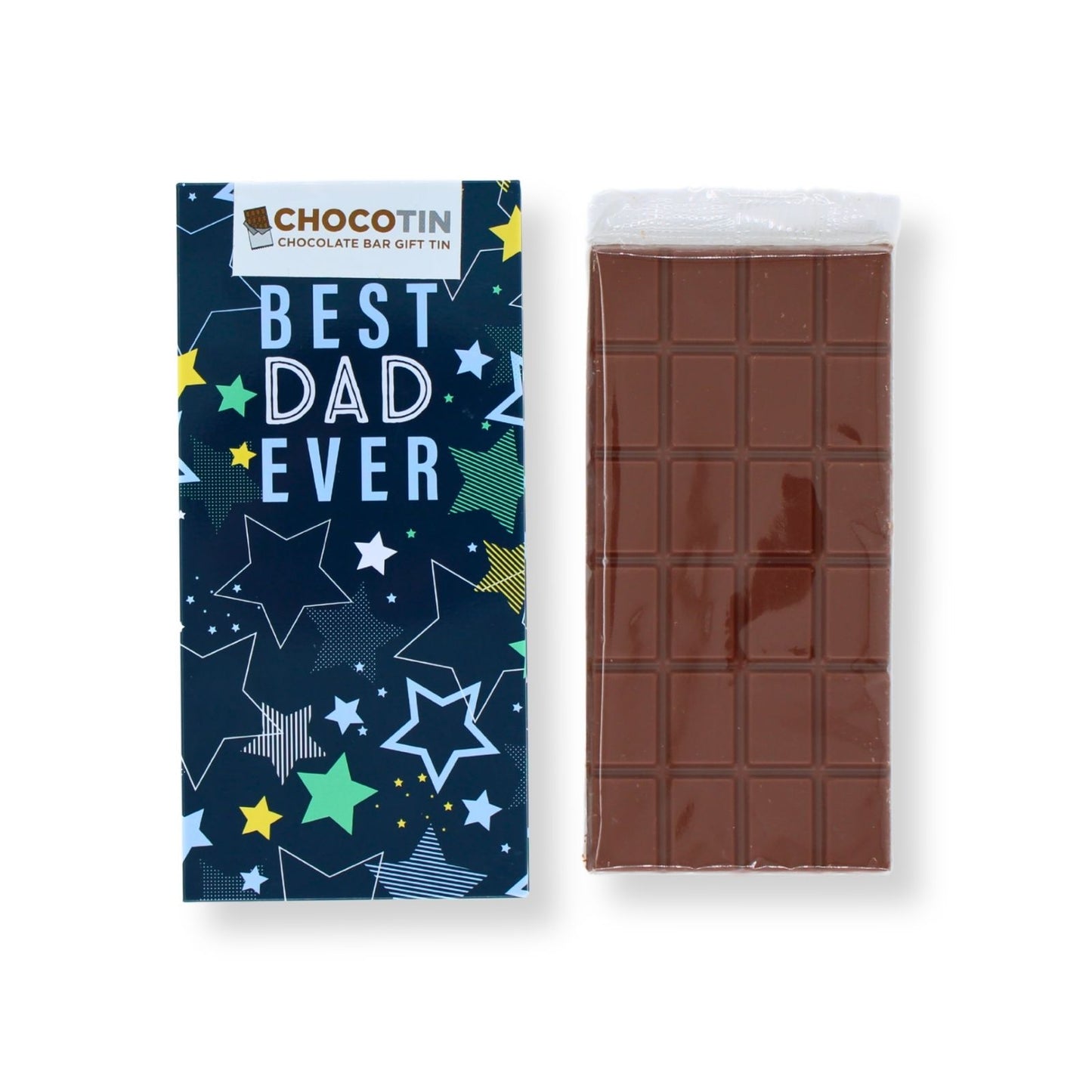 Best Dad Ever Chocolate Bar Gift Tin Sweet Surprise Confectionery Gift Idea
