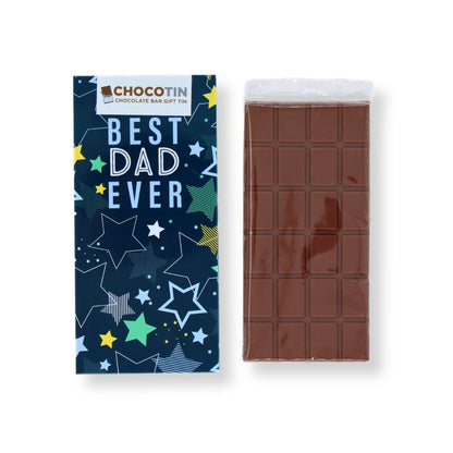 Best Dad Ever Chocolate Bar Gift Tin Sweet Surprise Confectionery Gift Idea