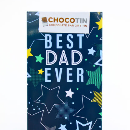 Best Dad Ever Chocolate Bar Gift Tin Sweet Surprise Confectionery Gift Idea