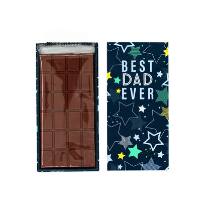Best Dad Ever Chocolate Bar Gift Tin Sweet Surprise Confectionery Gift Idea