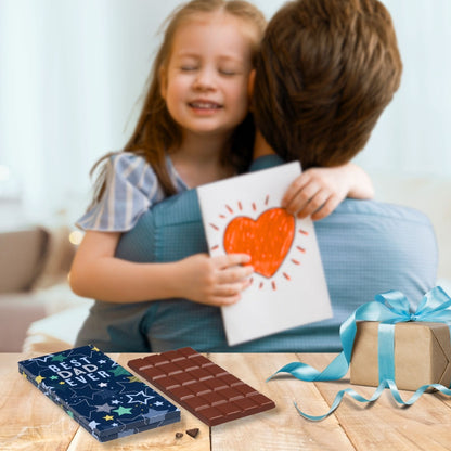 Best Dad Ever Chocolate Bar Gift Tin Sweet Surprise Confectionery Gift Idea