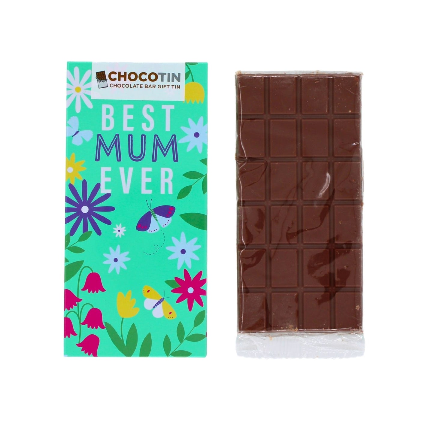 Best Mum Ever Chocolate Bar Gift Tin Whimsical Delight Confectionery Gift Idea