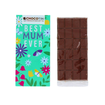 Best Mum Ever Chocolate Bar Gift Tin Whimsical Delight Confectionery Gift Idea