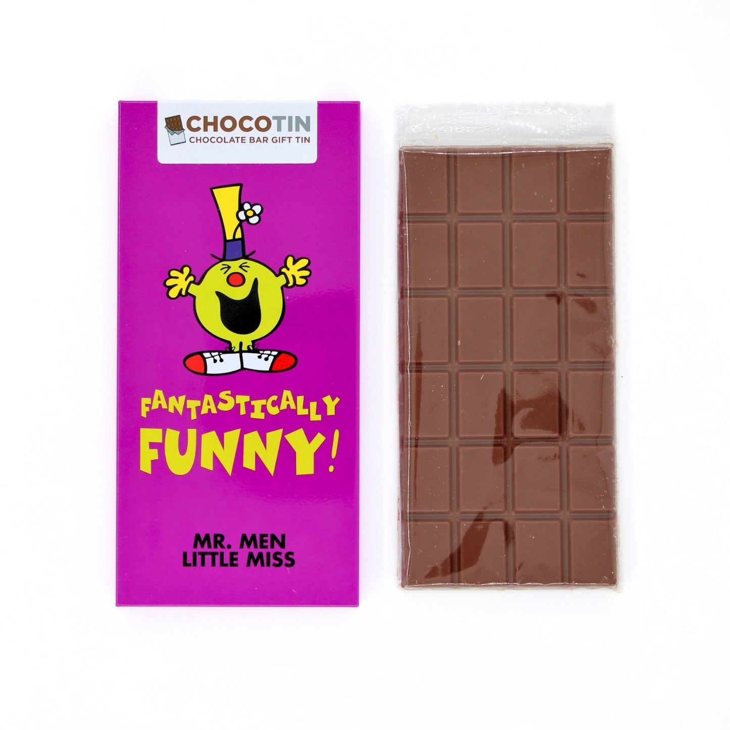 Mr. Men Little Miss 'Fantastically Funny' Chocolate Bar Gift Tin Collectable Gift