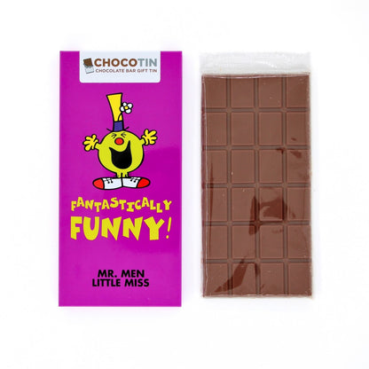 Mr. Men Little Miss 'Fantastically Funny' Chocolate Bar Gift Tin Collectable Gift