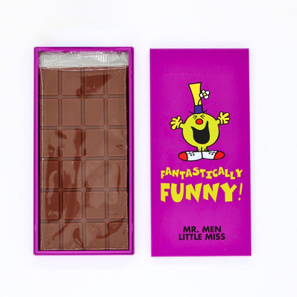 Mr. Men Little Miss 'Fantastically Funny' Chocolate Bar Gift Tin Collectable Gift