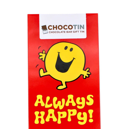 Mr. Men Little Miss 'Always Happy' Chocolate Bar Gift Tin Collectable Gift