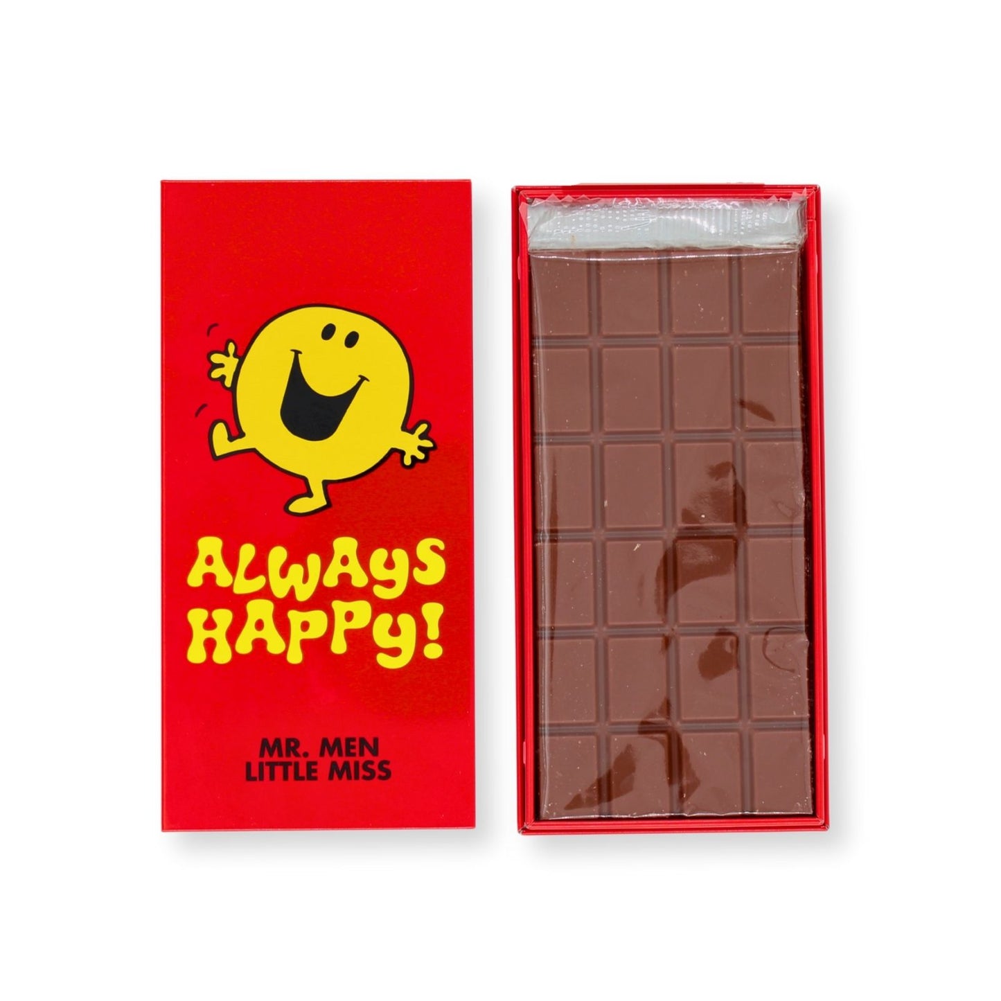 Mr. Men Little Miss 'Always Happy' Chocolate Bar Gift Tin Collectable Gift