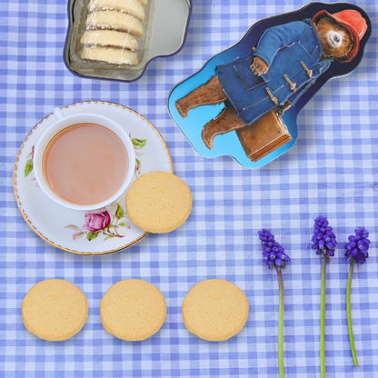 Paddington Bear Shaped Gift Tin Contaning Shortbread Bisuits Collectable Gift