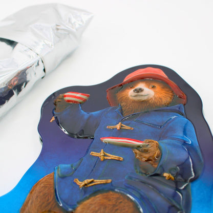 Paddington Bear Shaped Gift Tin Contaning Orange Marmalade Teabags Collectable