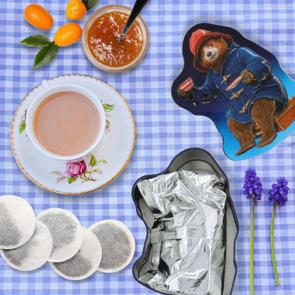 Paddington Bear Shaped Gift Tin Contaning Orange Marmalade Teabags Collectable