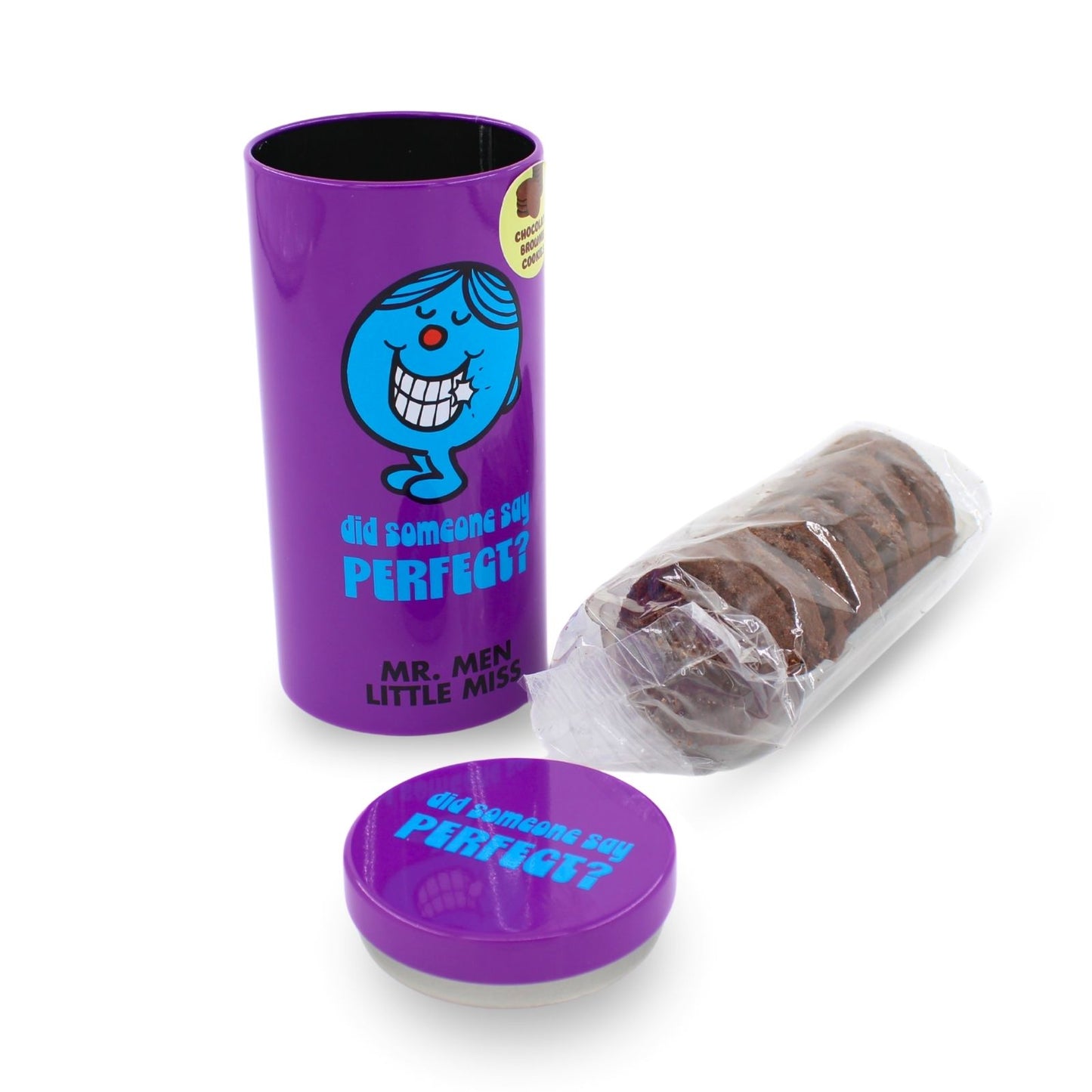 Mr. Men Little Miss 'Did Someone Say Perfect?' Cookies Gift Tin Collectable Gift